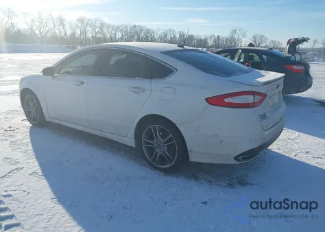 2014 Ford Fusion Titanium z USA, uszkodzony, nr VIN 3FA6P0D90ER313027